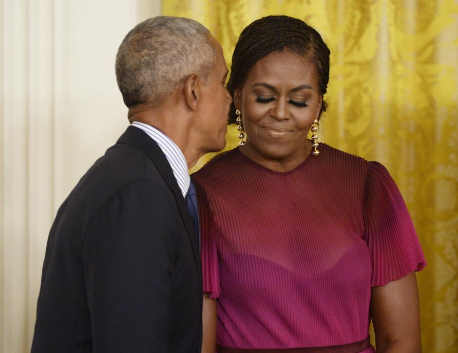Barack Obama y Michelle Obama en 2022