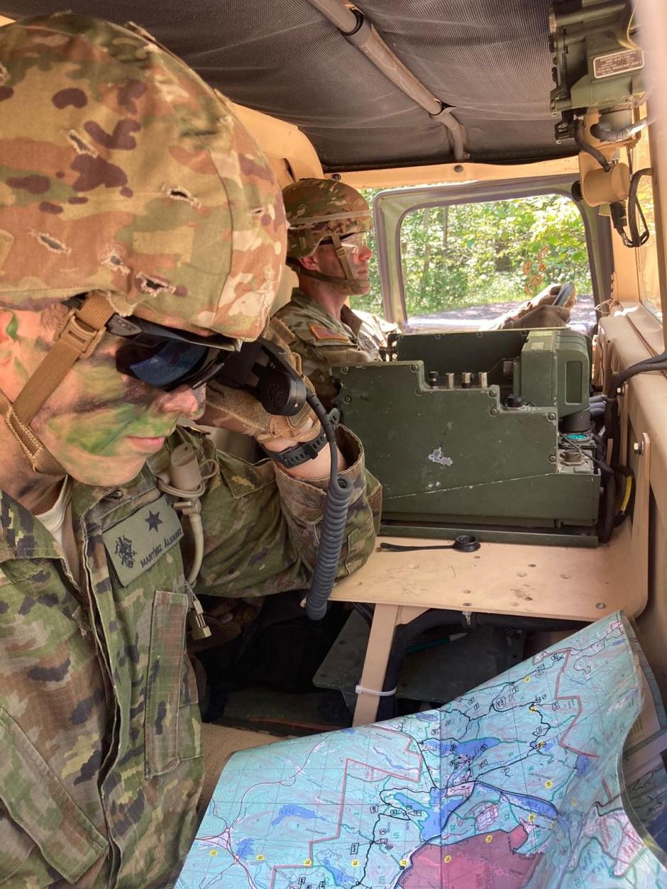 Los alféreces de la Academia General Militar se instruyen en la Academia Militar de West Point realizando el ejercicio Cadet Leader Development Training (CLDT) 25