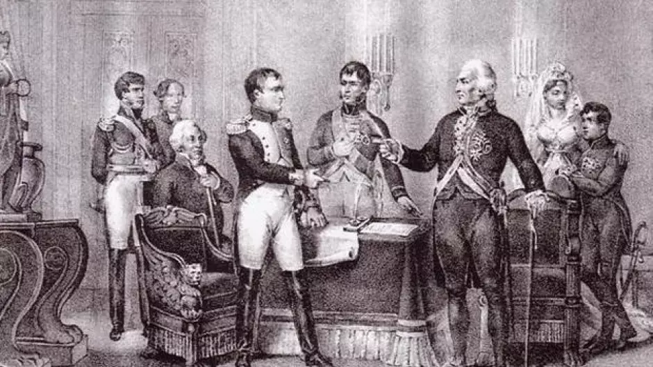 En las Abdicaciones de Bayona, Carlos IV y Fernando VII aceptaron dinero y tierras a cambio de ceder España a los franceses