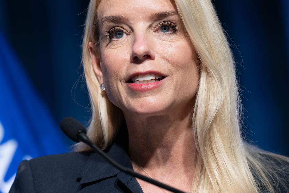 La fiscal general de Estados Unidos, Pam Bondi