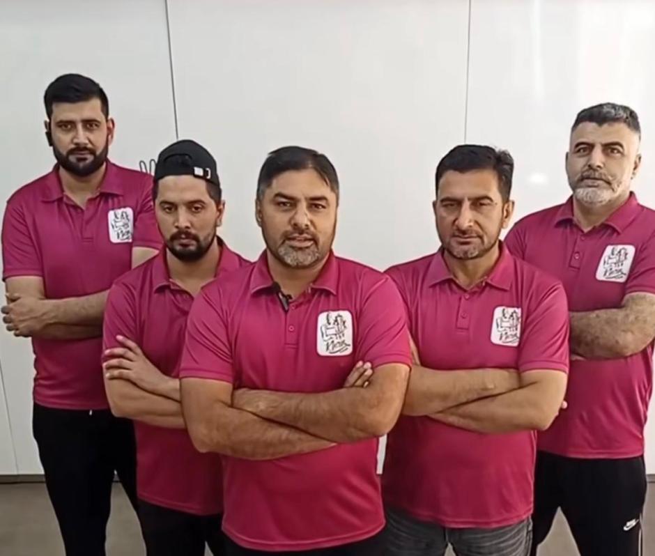 Trabajadores de Khan Kebab