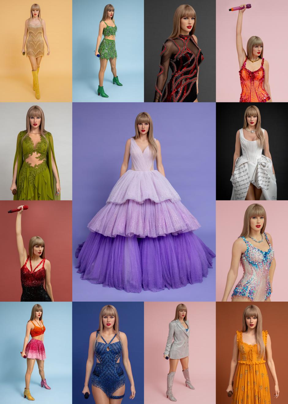 Las 13 figuras de que Madame Tussauds ha llevado a cabo de Taylor Swift