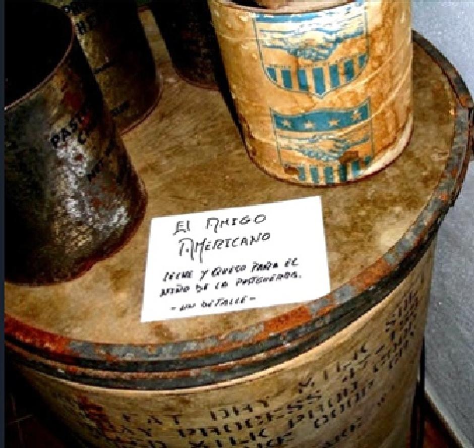 Bidón de leche en polvo