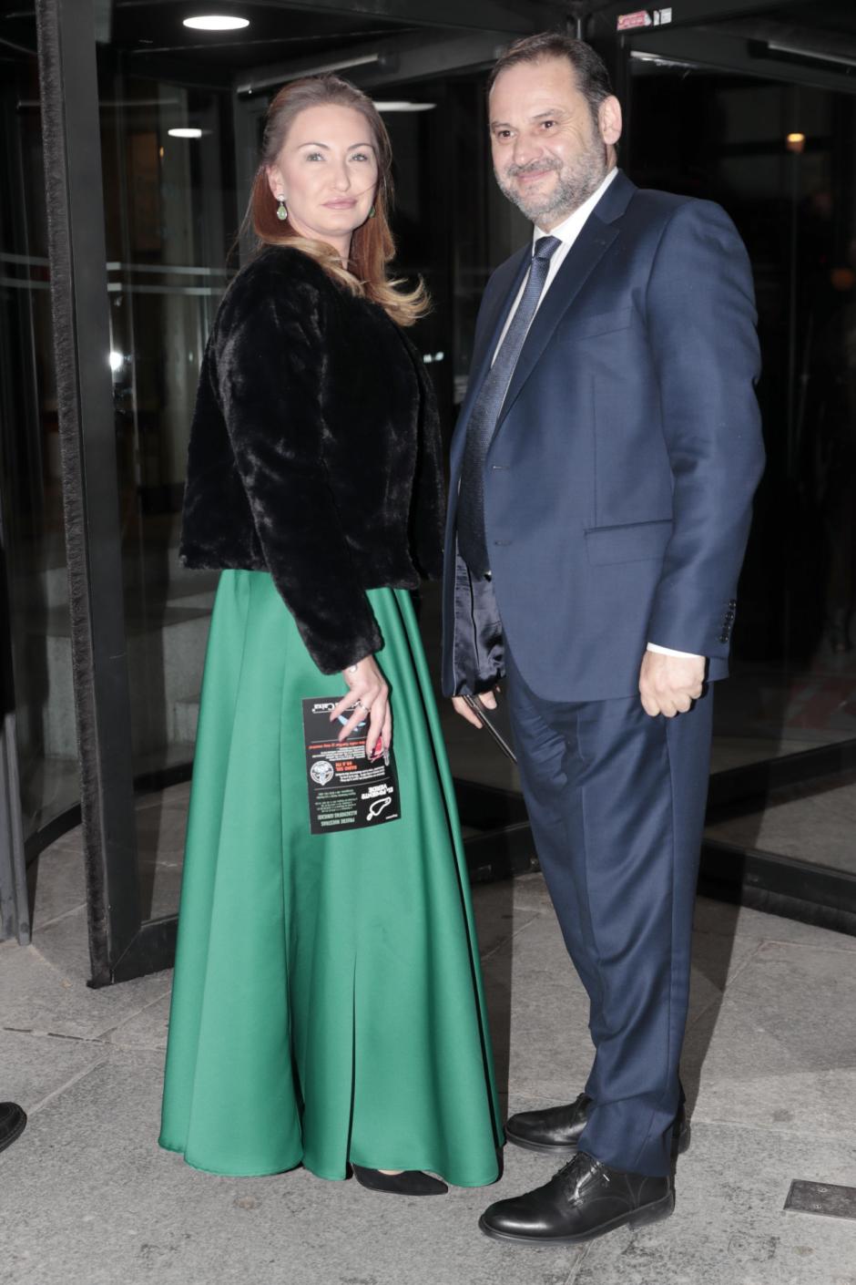 Jose Luis Abalos and Carolina Perles el 6 de noviembre de 2018