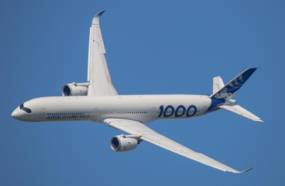 Los aviones Airbus A350-1000 están diseñados para vuelos de muy larga distancia.
