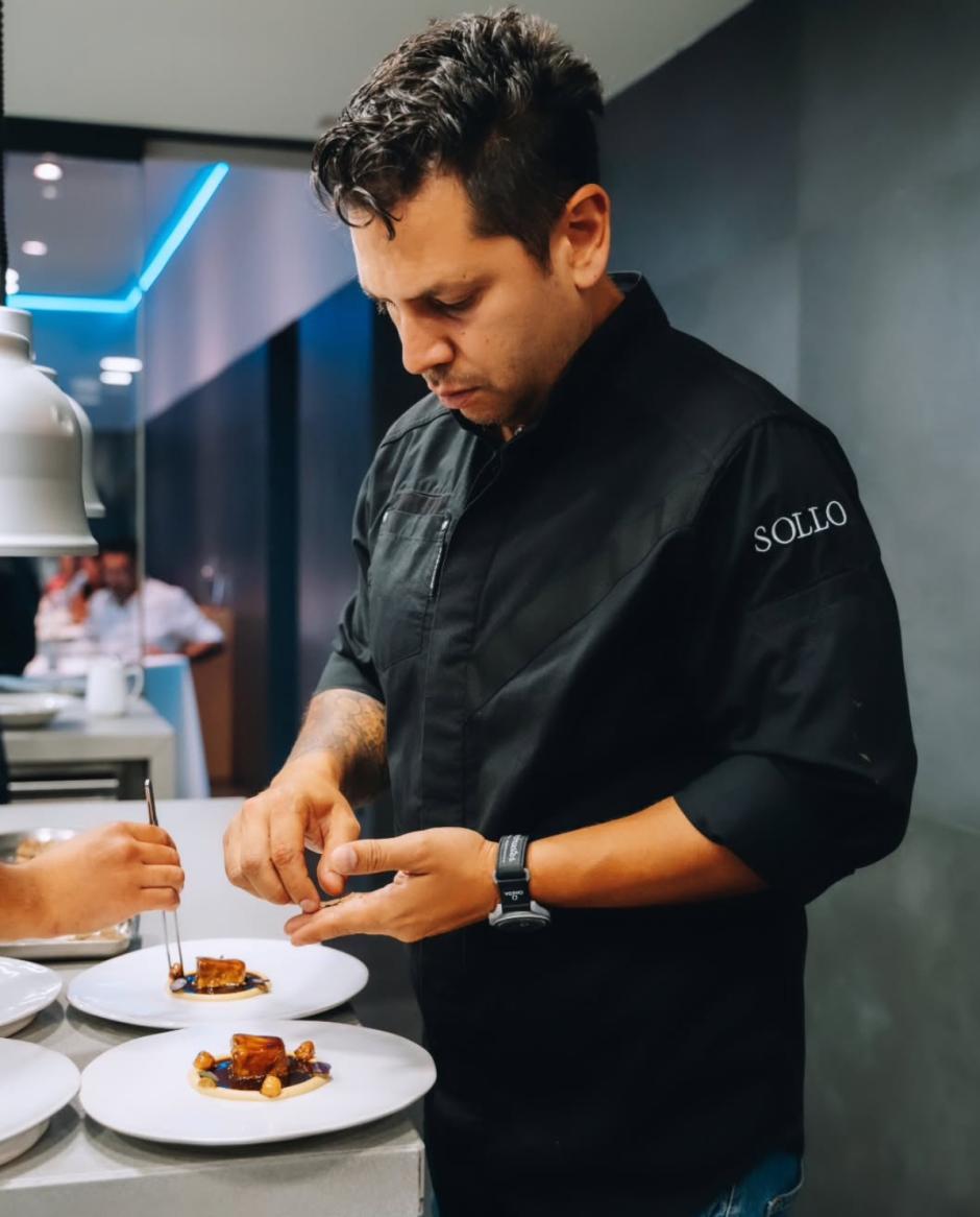Diego Gallegos, chef del restaurante Sollo
