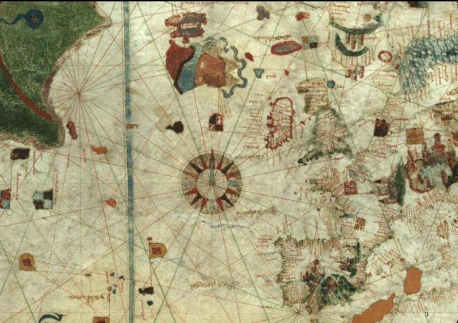 España y Europa Oriental en la Carta de De la Cosa