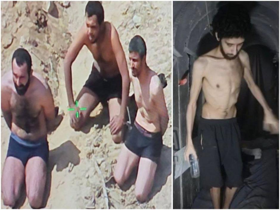 Tres palestinos detenidos en Gaza y Evyatar David, rehén israelí en manos de Hamás