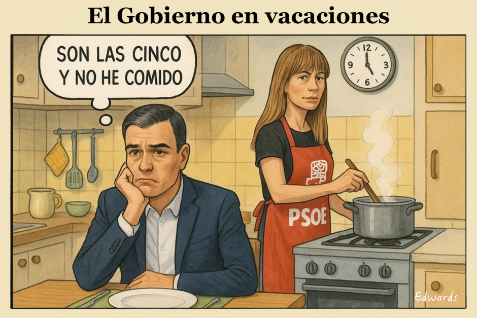 El primer día de vacaciones de Sánchez
