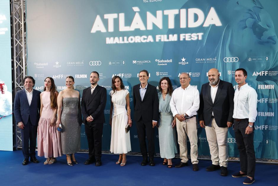 La Reina, con María Valverde, Gustavo Dudamel, Alberto Iglesias y el director del festival Jaume Ripoll