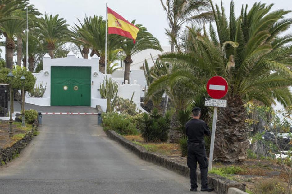 Entrada de la residencia de La Mareta