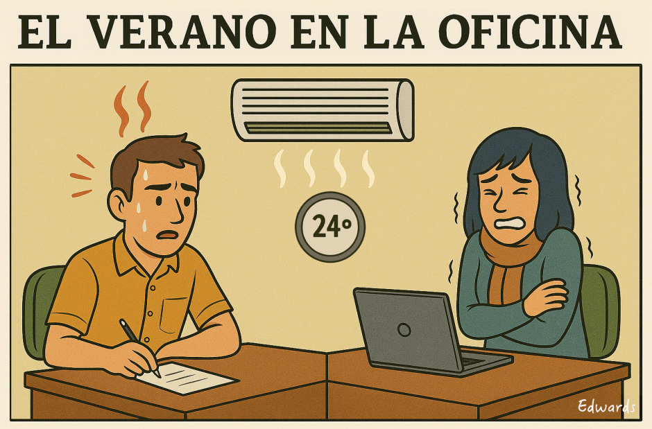 El verano en la oficina