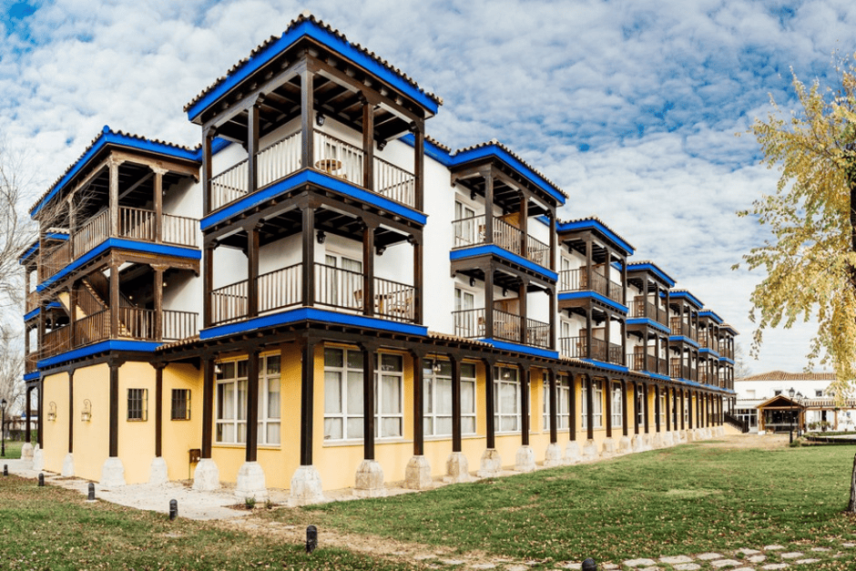 Exterior del Parador de Manzanares (Ciudad Real).