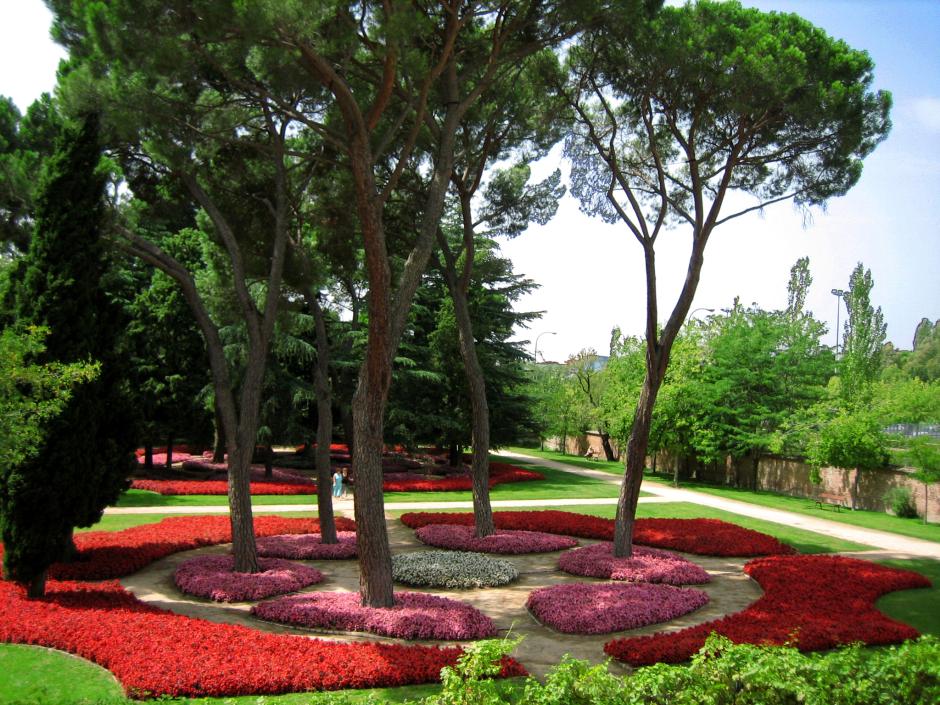 Jardín de las Flores tras El Casino de Baile