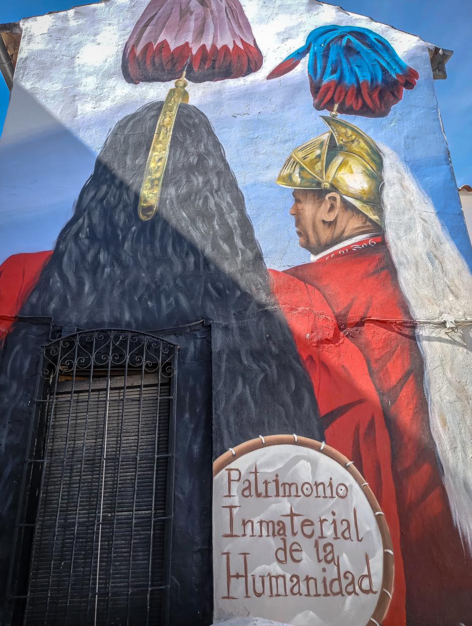 Murales de arte urbano en Baena , proyecto 'Art Baniana'