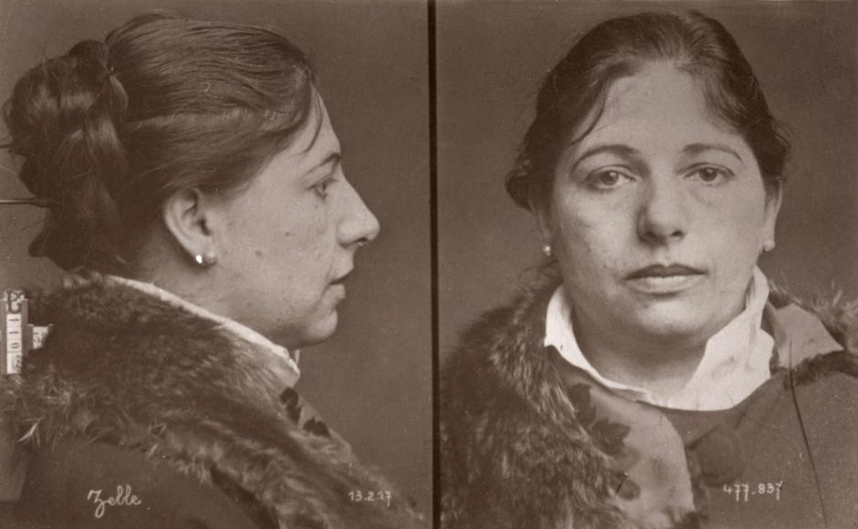 Margaretha Zelle antes de la ejecución