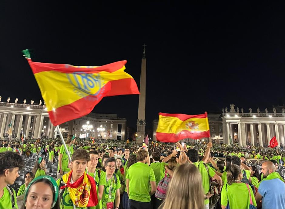 Encuentro de jóvenes en San Pedro