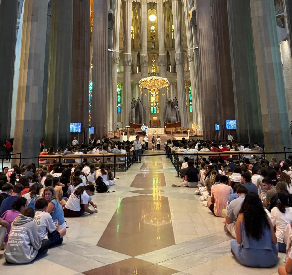 Misa en la Sagrada Familia
