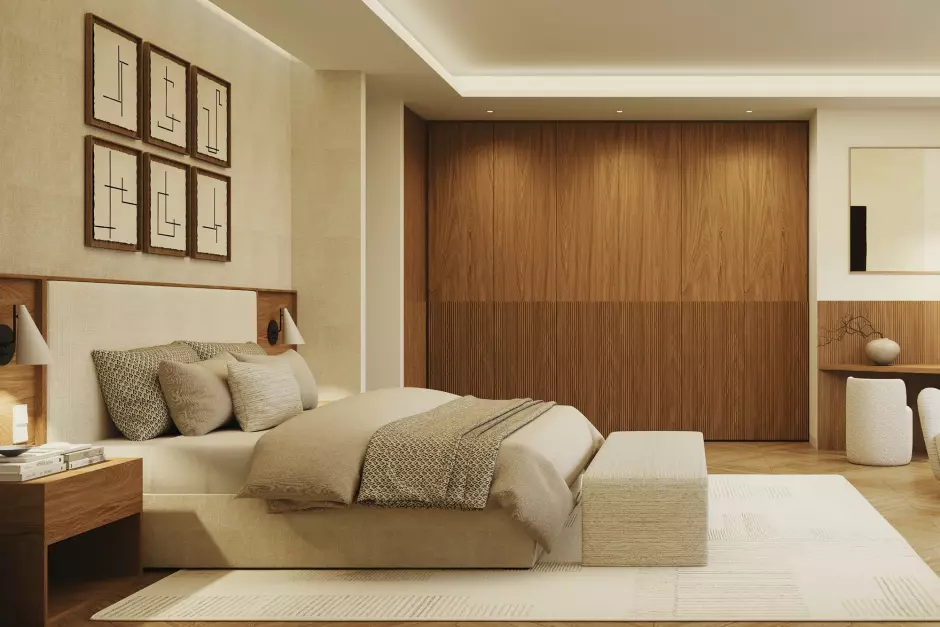 Interior de las viviendas de la Calle José Abascal, 57 en Madrid.