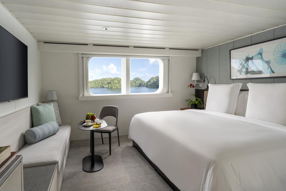 Suite del yate Four Seasons.