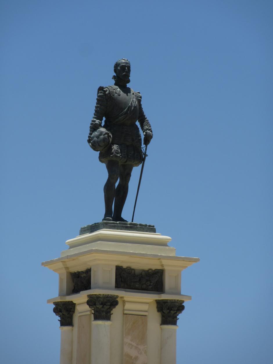 Monumento a Rodrigo de Bastidas en Santa Marta