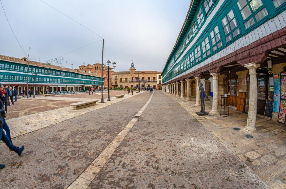 Plaza Mayor de Almagro (Ciudad Real).