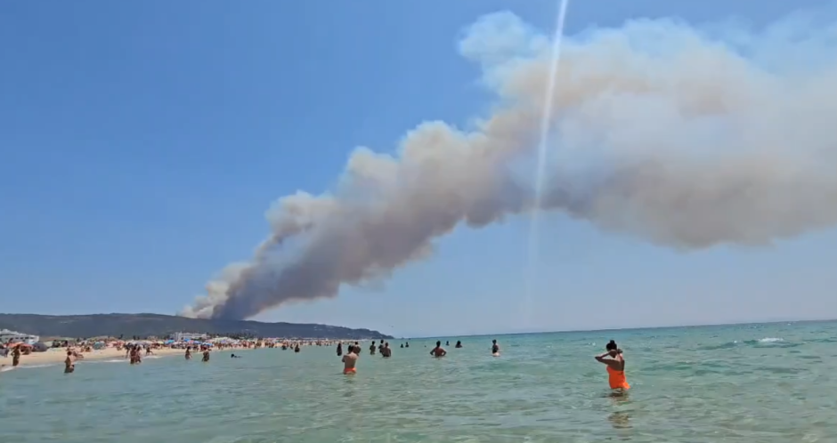 Incendio en Tarifa