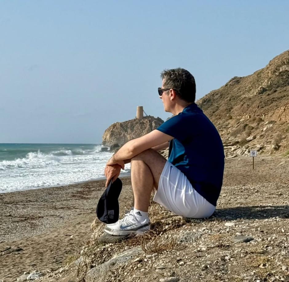 Félix Bolaños, en Mojácar