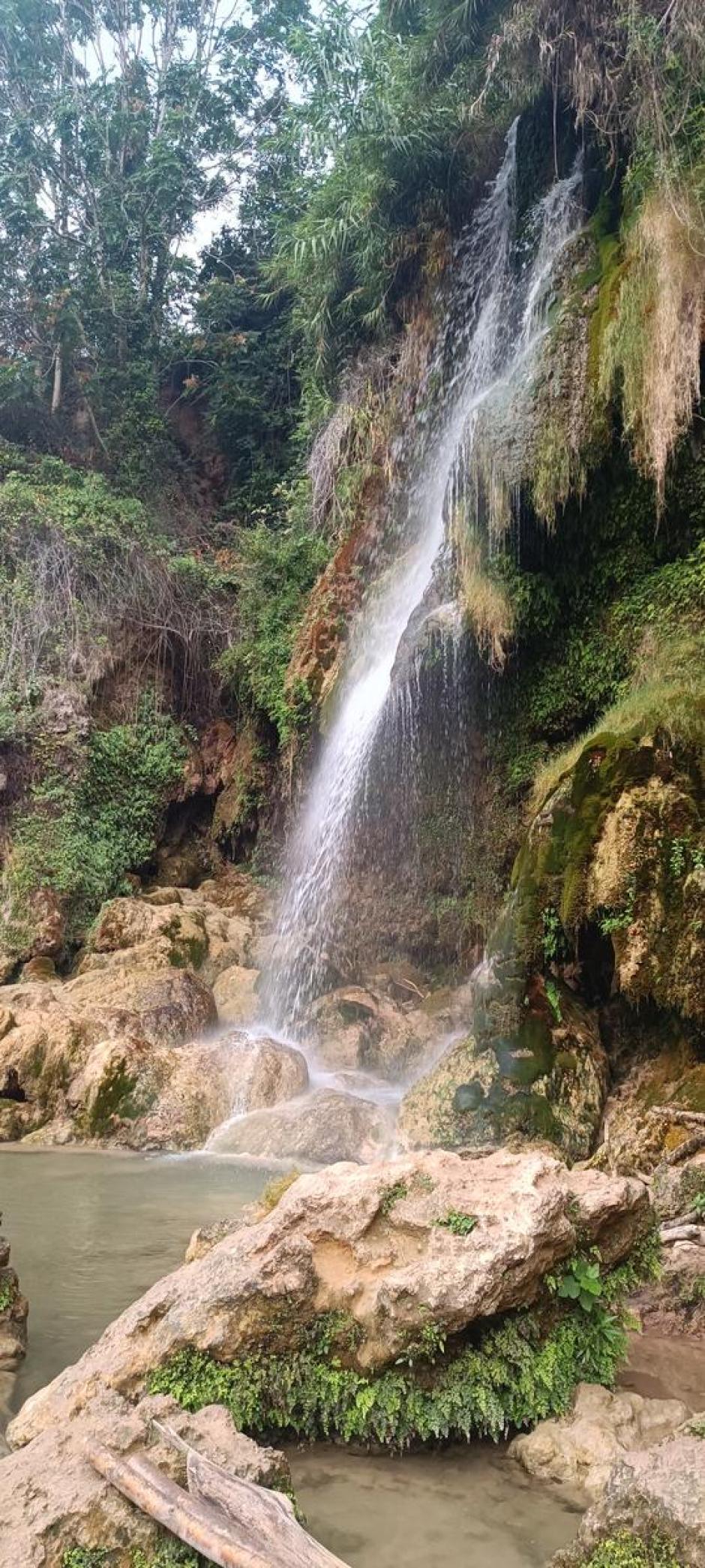 Imagen de la cascada de