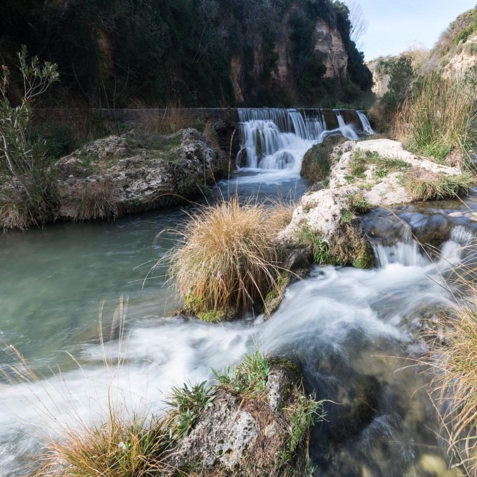 Imagen del Gorgo de la Escalera en Anna, Valencia