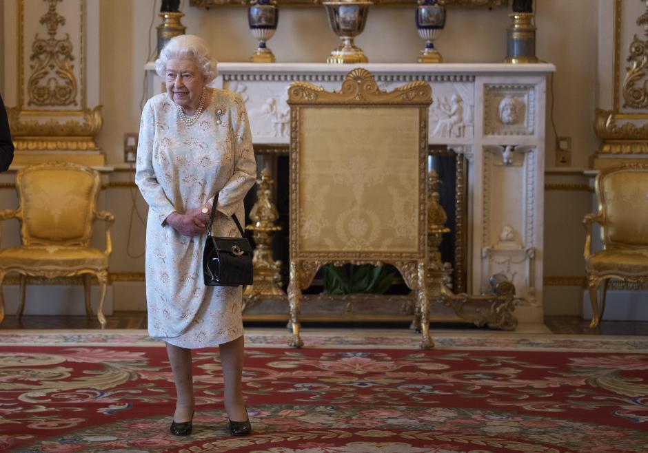Queen Elizabeth II hosts a reception at Buckingham Palace in London, to mark the work of The Queen's Trust. PA Photo. Picture date: Thursday October 17, 2019.  *** Local Caption *** .