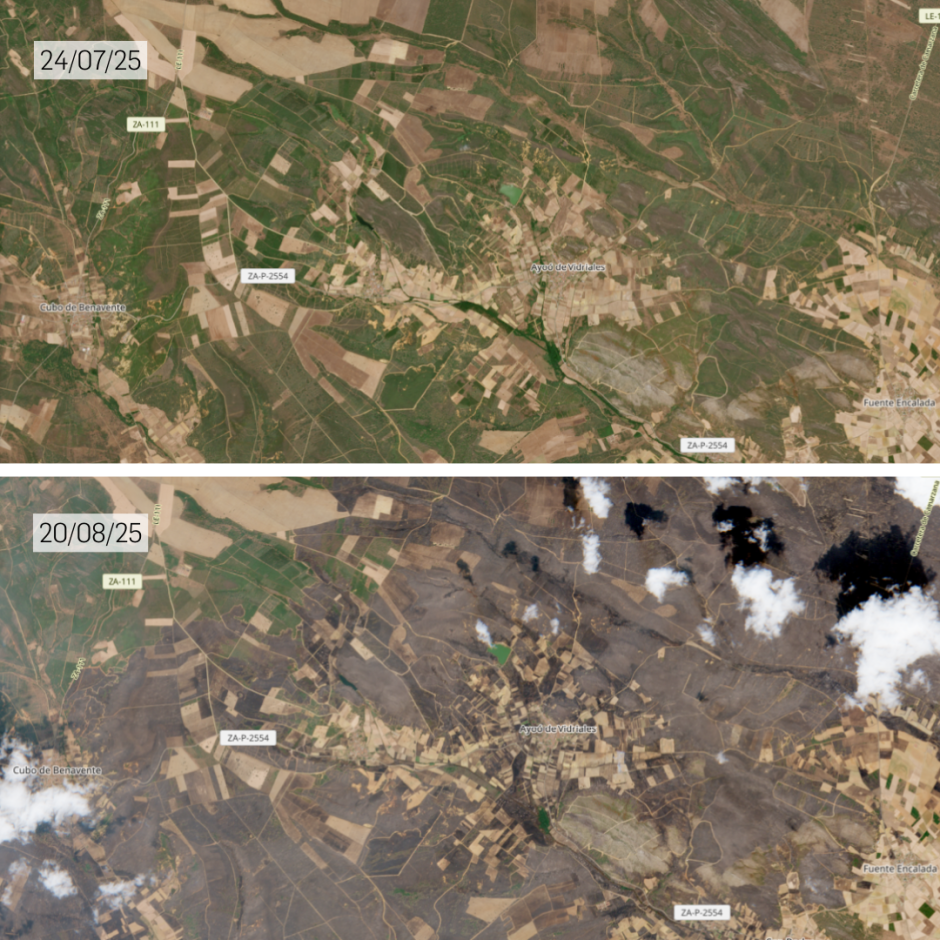 incendio molezuelas antes y despues