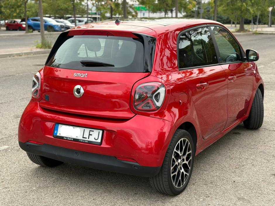 Este Smart forfour fue el motivo del intento de estafa