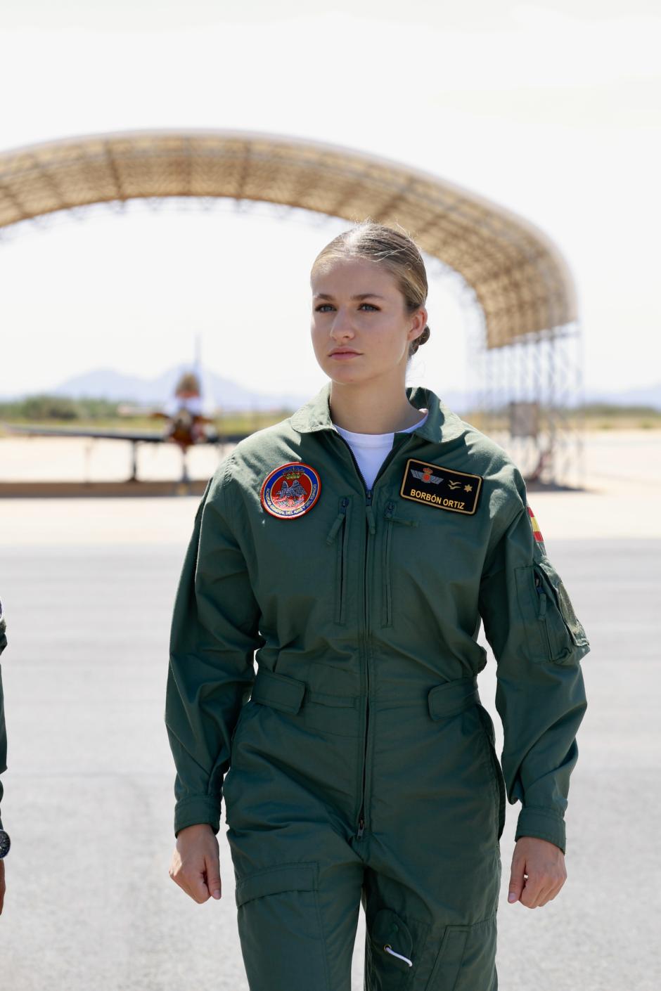 La Heredera de la Corona, en la Academia General del Aire y del Espacio de San Javier