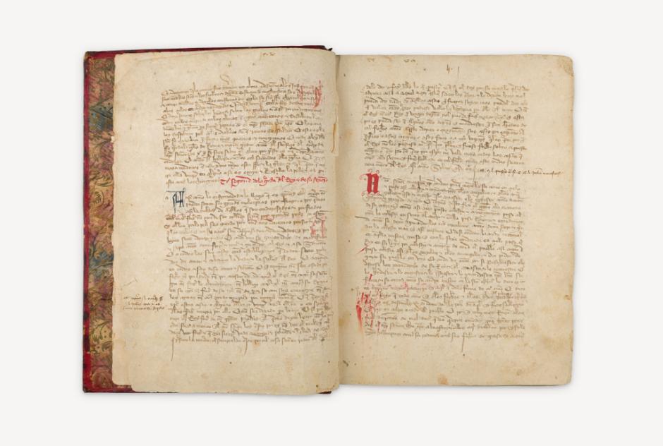 Manuscrito Fueros y Leies Antiguas de España