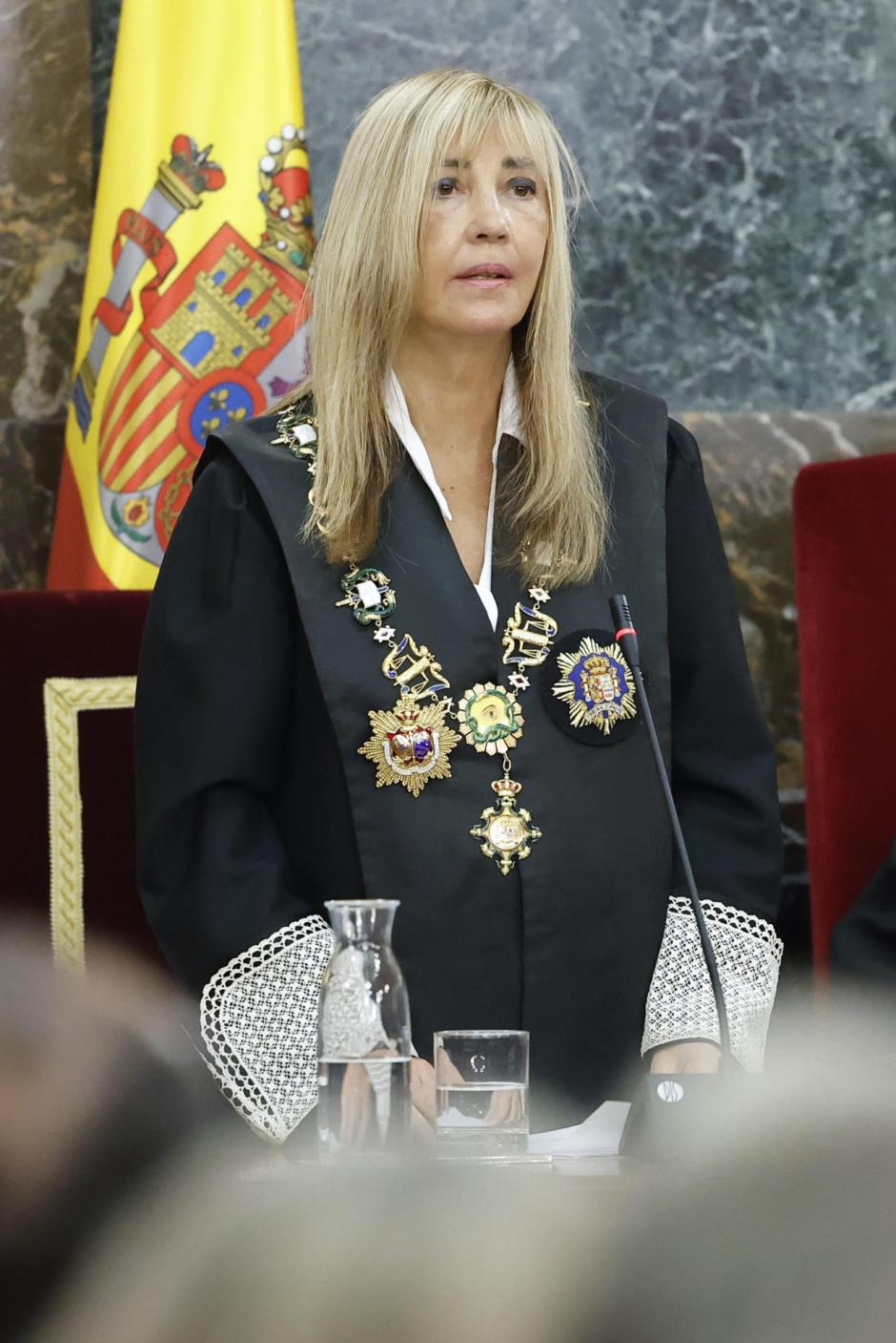 La presidenta del Tribunal Supremo y el Consejo General del Poder Judicial (CGPJ), Isabel Perelló