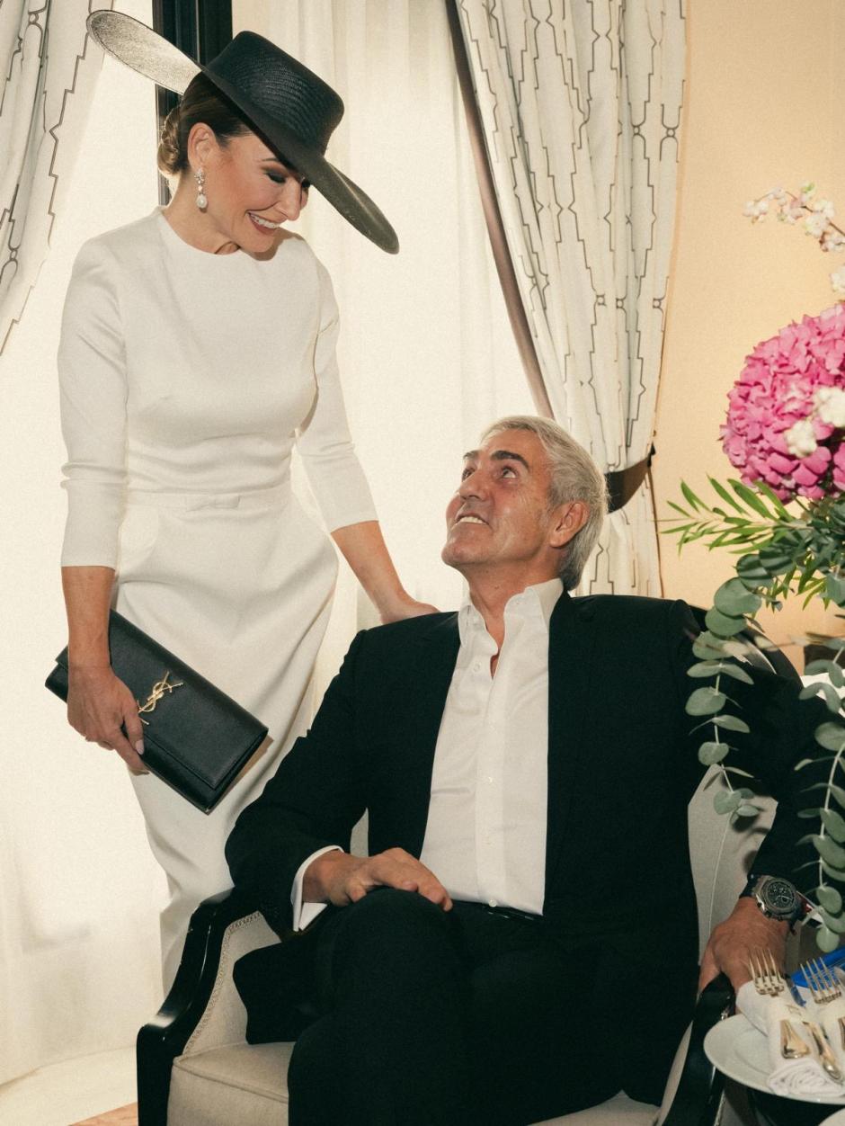 La boda del empresario José Moro con Fátima Pereyra en Sevilla