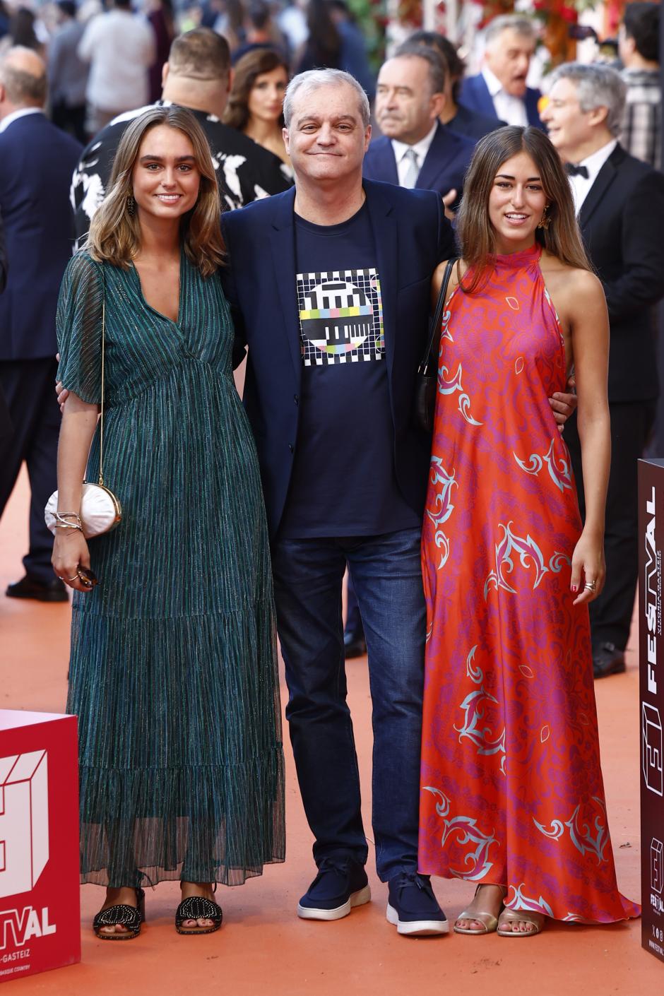 Ramón García at photocall for the closing ceremony of the 17 edition of FesTVal 2025, Vitoria Television Festival 2025  in Vitoria, on Saturday 6  September 2025.