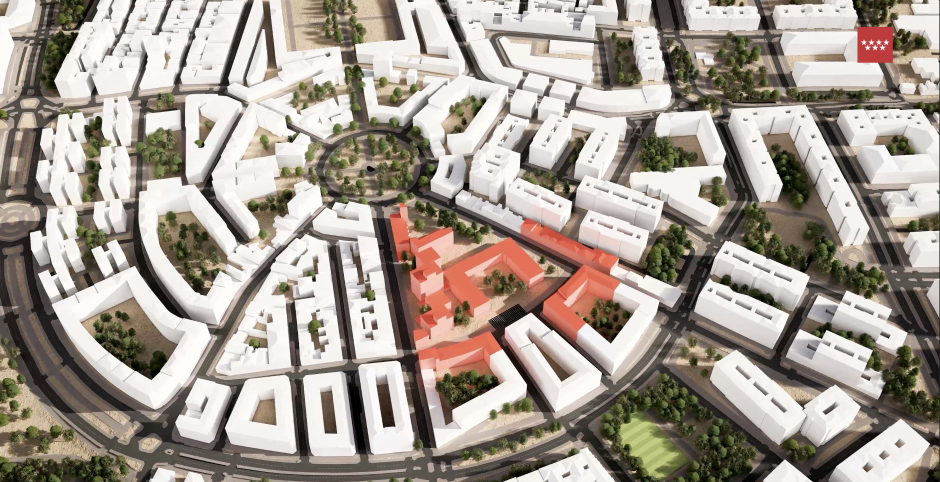 Parque que se construirá sobre la Línea 7B