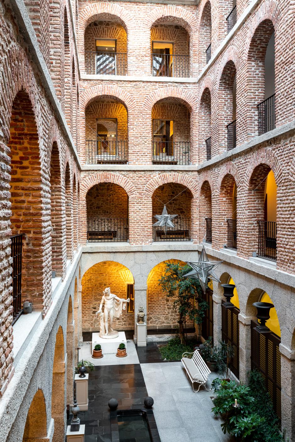 Interior del Parador de La Granja.