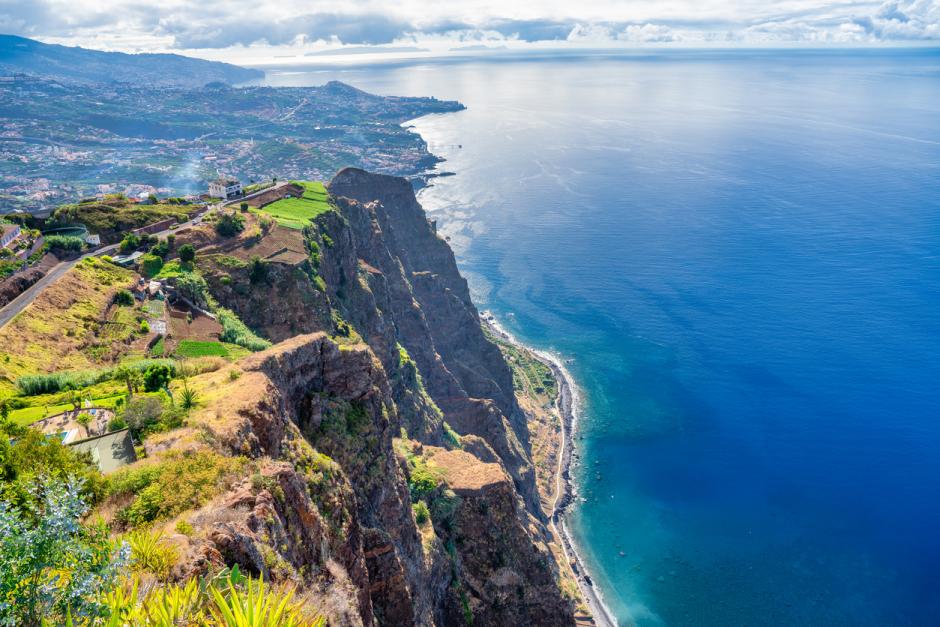 El espectacular acantilado de Cabo Girao (Madeira).