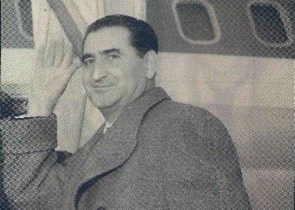 Benito Villamarín, poco antes de morir