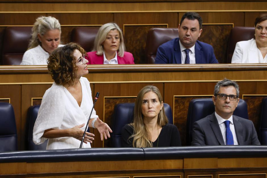 La ministra de Hacienda, María Jesús Montero