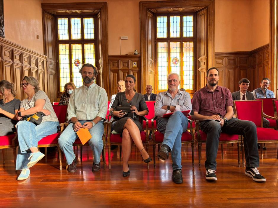 Comparecencia de Sonia Lalanda previa a su paso como concejala no adscrita del Ayuntamiento de Palencia