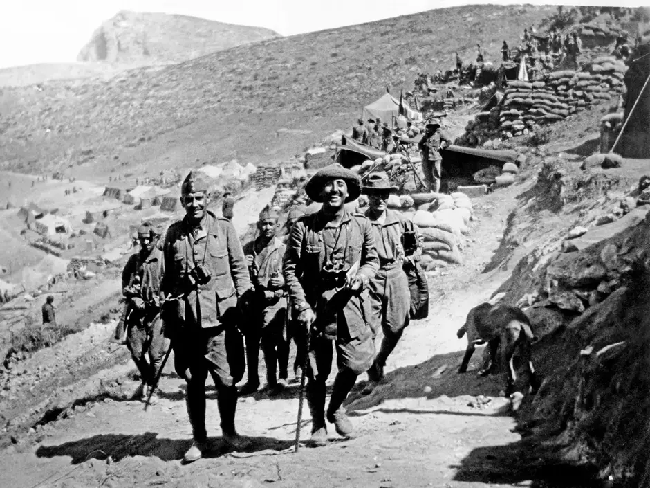 Francisco Franco en el Desembarco de Alhucemas