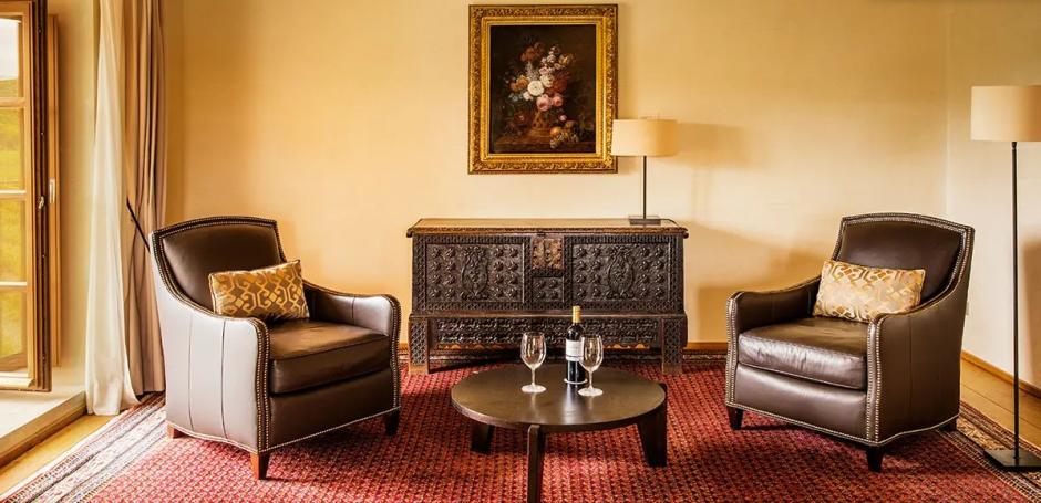 Una de las estancias del Abadía Retuerta LeDomaine