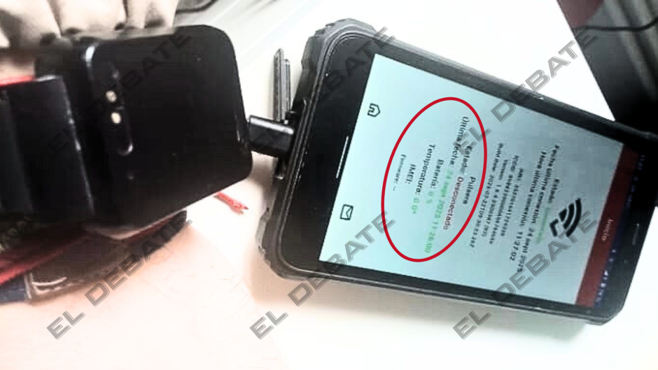 Imagen del fallo de una pulsera antimaltrato a 24 de septiembre de 2025