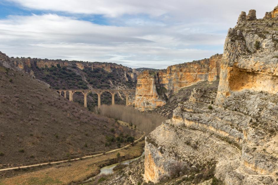 Gargantas de Riaza en Segovia.