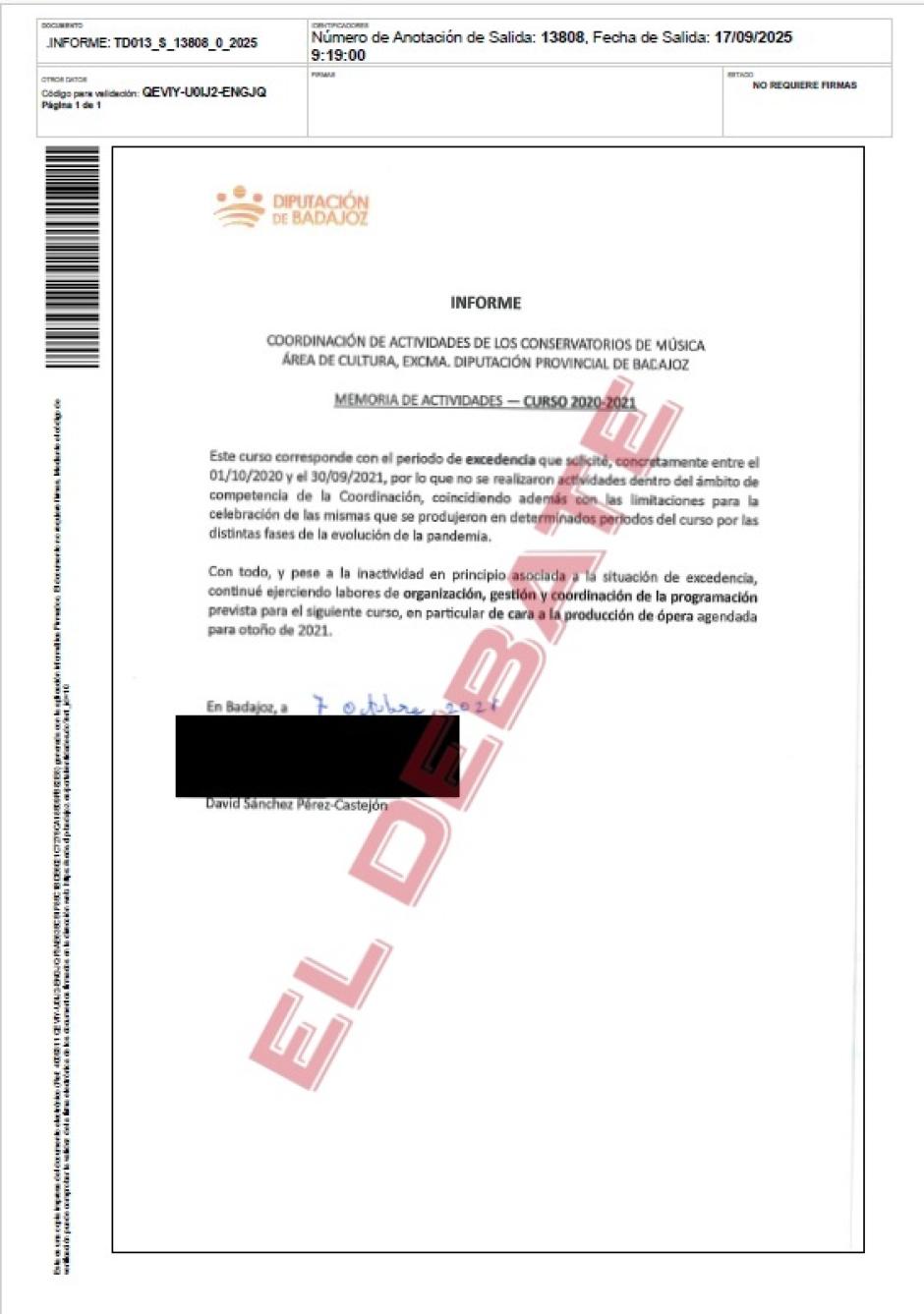 Memoria correspondiente al curso 2020/2021