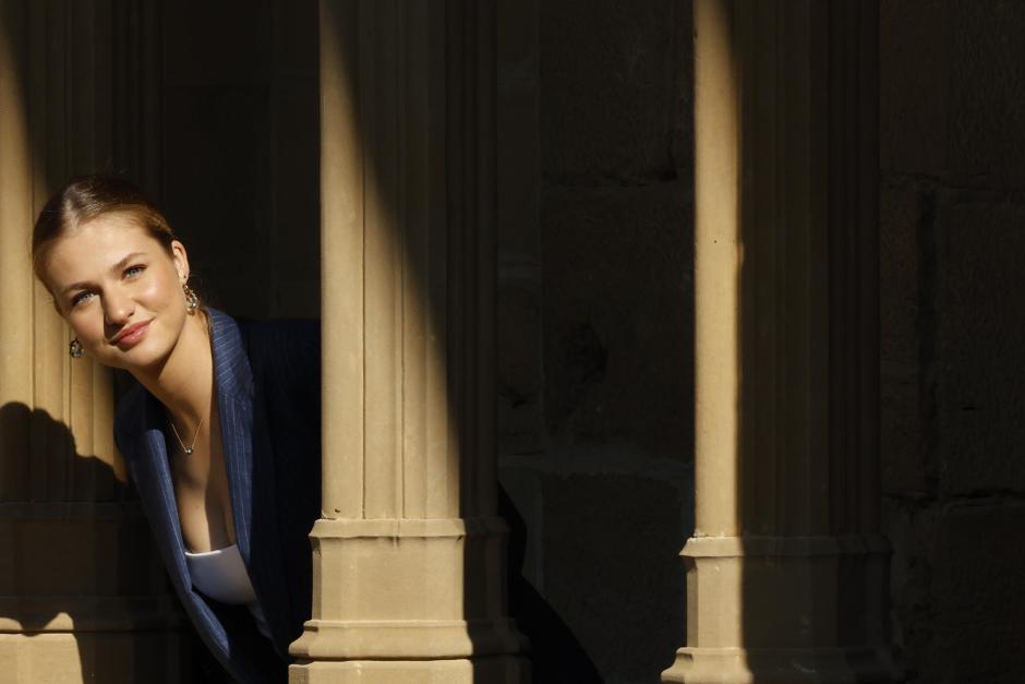 La Princesa, en el Castillo de Olite